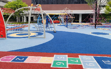 幼兒園塑膠跑道、EPDM塑膠地面