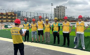 觀(guān)瀾中學(xué)運(yùn)動(dòng)場(chǎng)跑道、球場(chǎng)、環(huán)氧地